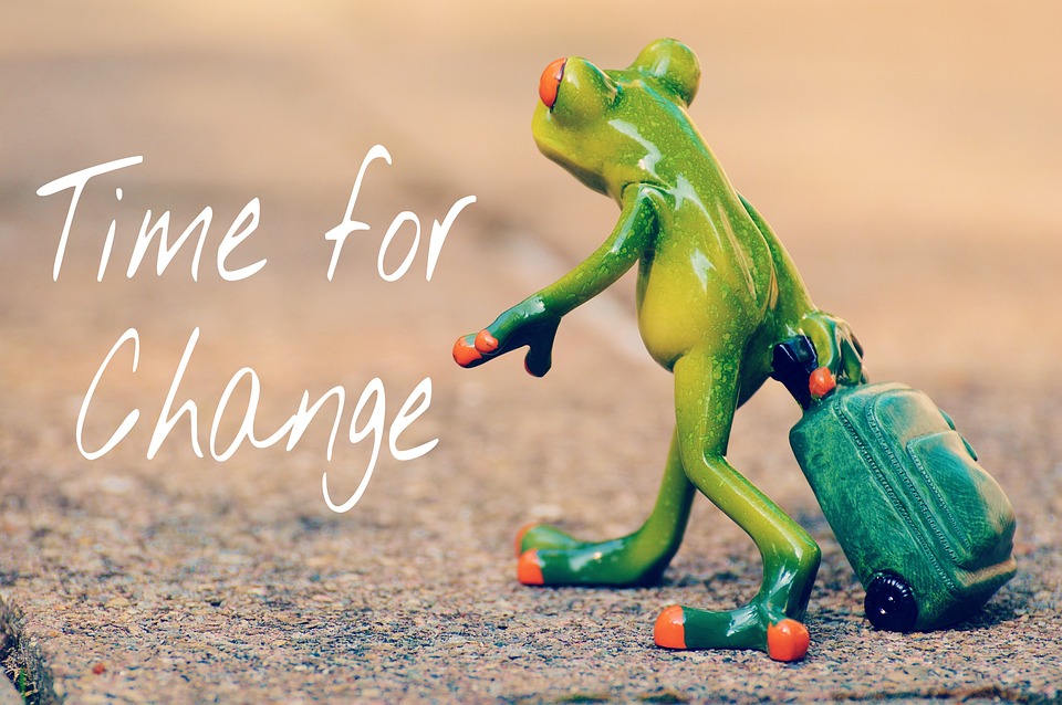 A change frog